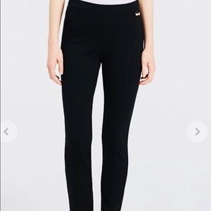 Calvin Klein modern, black, stretch slim pants NWT